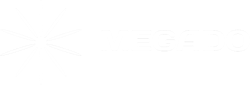 Megado Gold logo in white